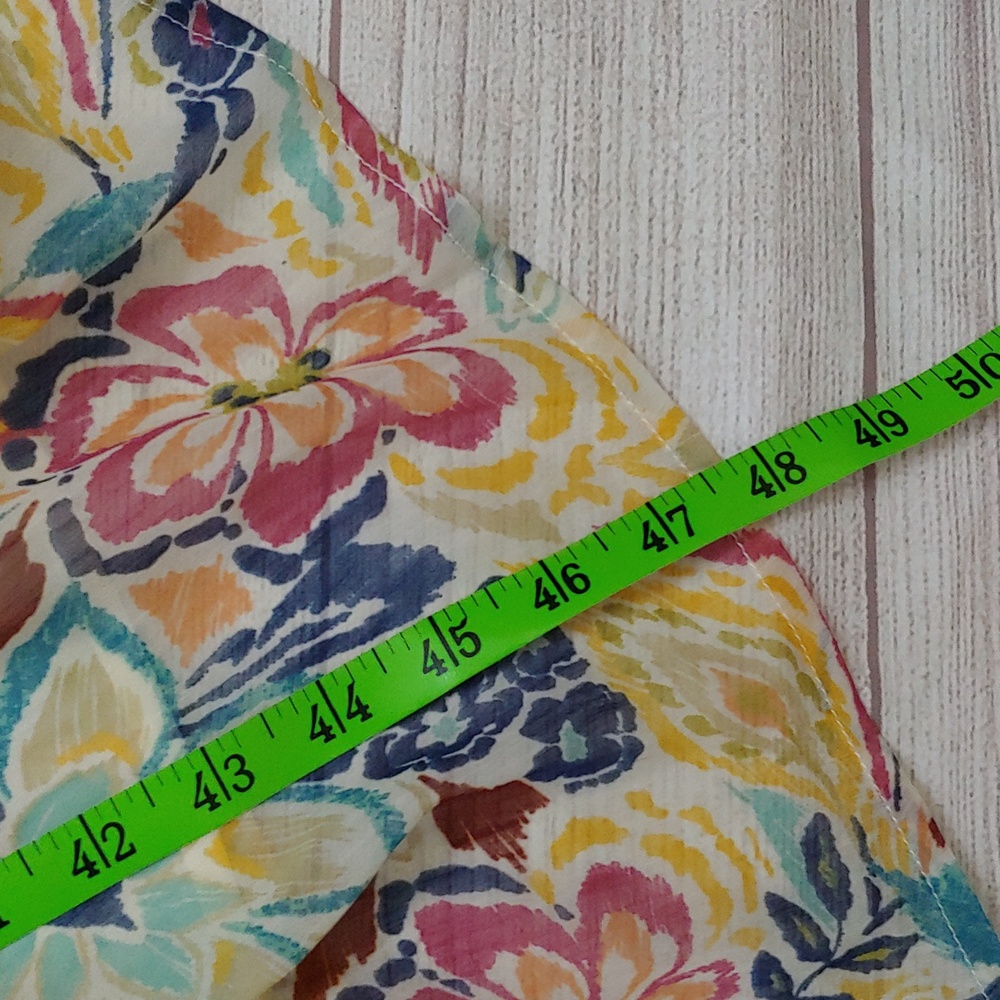 PATRONS OF PEACE ROMANTIC TIERED FLORAL MIDI DRESS COTTAGECORE - Picture 10 of 10
